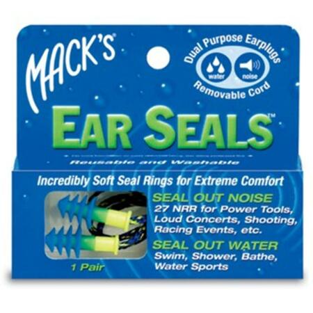MACKS Ear Seals Earplugs - 1 Pair 360005